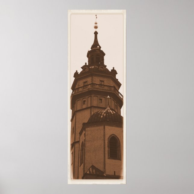 St. Nicholas Church, Leipzig Poster (Framsidan)
