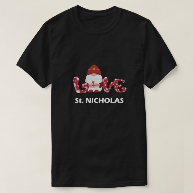 st. nicholas day T-shirt (Design framsida)