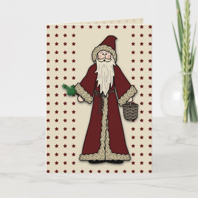 St. Nicholas-festen Helgkort (Framsida)