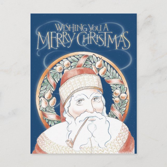 St Nicholas Helg Vykort (Framsida)