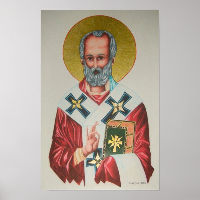 St Nicholas Icon Poster (Framsidan)