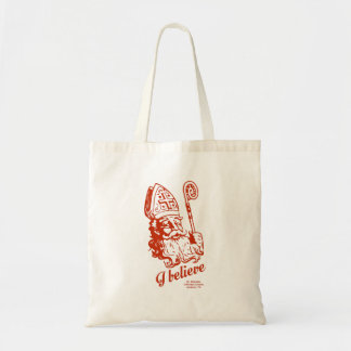 St. Nicholas "Jag tror" Tote Bag Tygkasse