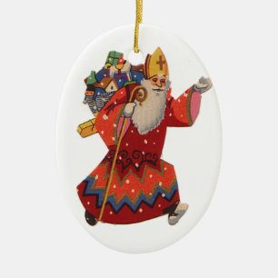 St. Nicholas-julprydnaden Julgransprydnad Keramik