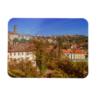 St. Nicholas-katedralen i Fribourg, Schweiz Magnet
