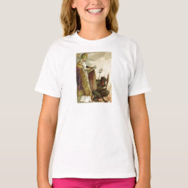 St Nicholas Krampus högaffelpräst T Shirt