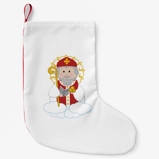 St Nicholas Liten Julstrumpa (Framsidan)