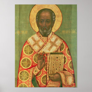 St. Nicholas, Moskvaskolan Poster