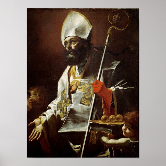 St. Nicholas of Bari Poster (Framsidan)