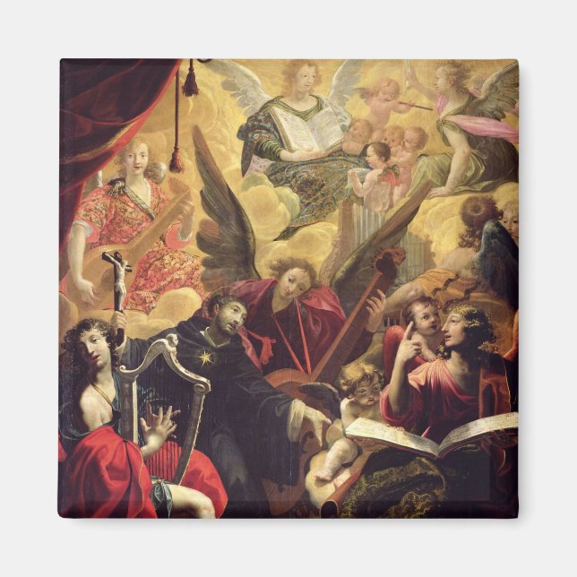 St. Nicholas of Tolentino Magnet (Framsidan)