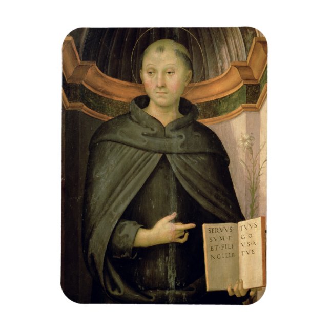 St. Nicholas of Tolentino (panel) Magnet (Vertikal)