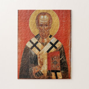 St. Nicholas Orthodox Christian Icon Pussel