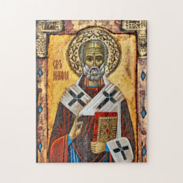 St. Nicholas Östra Ortodox Christian Icon Pussel