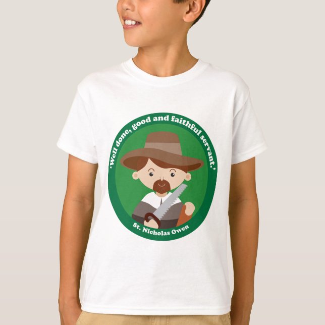 St. Nicholas Owen T Shirt (Framsida)