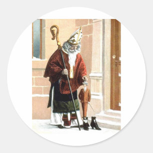 St. Nicholas Runt Klistermärke