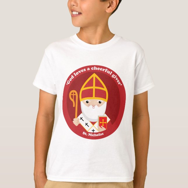 St Nicholas T-shirt (Framsida)