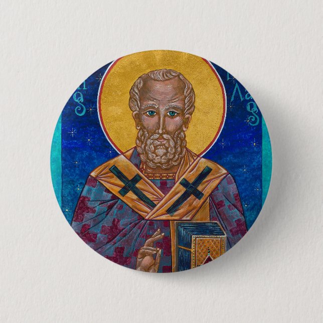 St. Nicholas the Miracle Worker-knapp Knapp (Framsida)