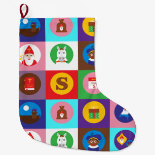 st nicholas Zwarte Piet Stor Julstrumpa