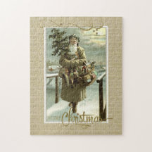 St Nick jul gammal reproduktion
