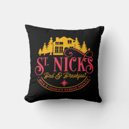 ST-NICKS BED & BREAKFAST lustiga julklappar Kudde