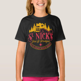 ST-NICKS BED & BREAKFAST lustiga julklappar T Shirt