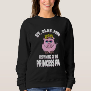 St Olaf Minnesota Kröner Prinsessan Gris T Shirt