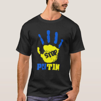 St Op P Utin Ukraine I Stand With Ukraine Ukrainia T Shirt