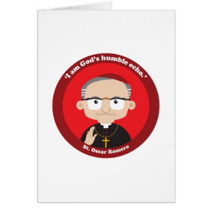 St. Oscar Romero Hälsningskort