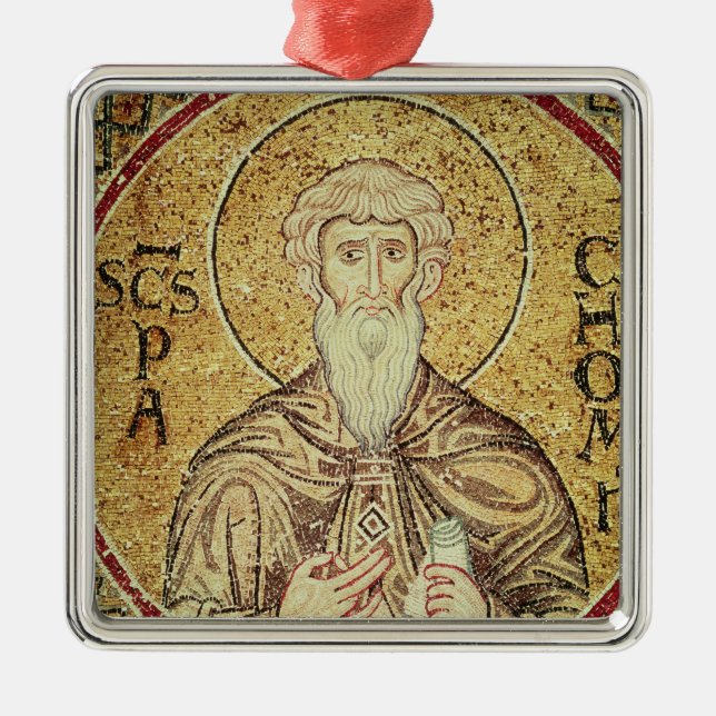 St. Pachomius Julgransprydnad Metall (Framsidan)