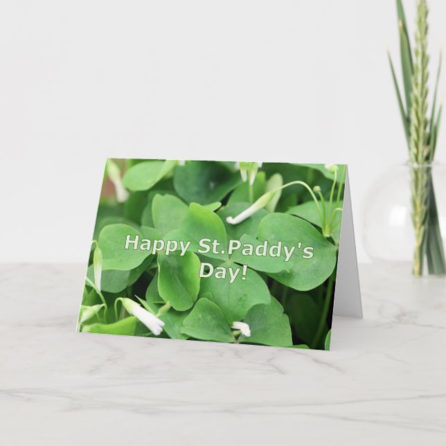 St.Paddy Kort (Framsida)