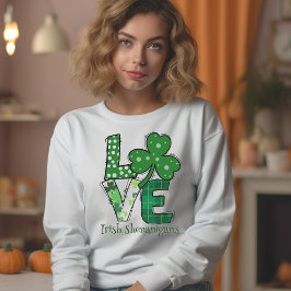 St. Paddys Day Kärlek Irish Shenanigans T Shirt