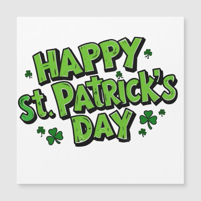 St. Paddy's Day, Patrick´s dag  (Framsida)
