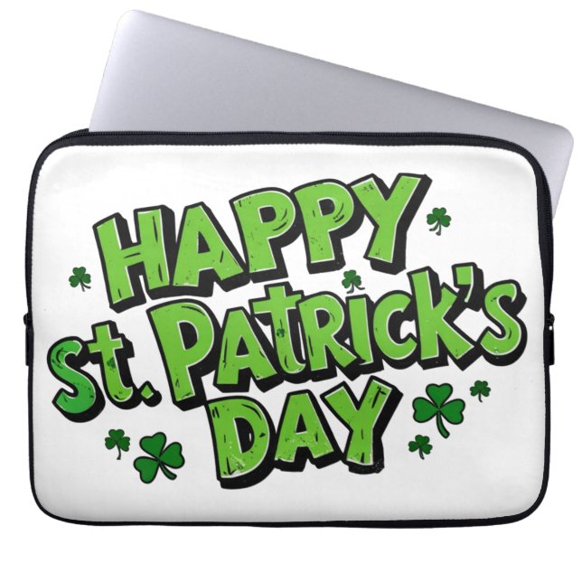 St. Paddy's Day, Patricks dag  Laptop Fodral (Framsidan)