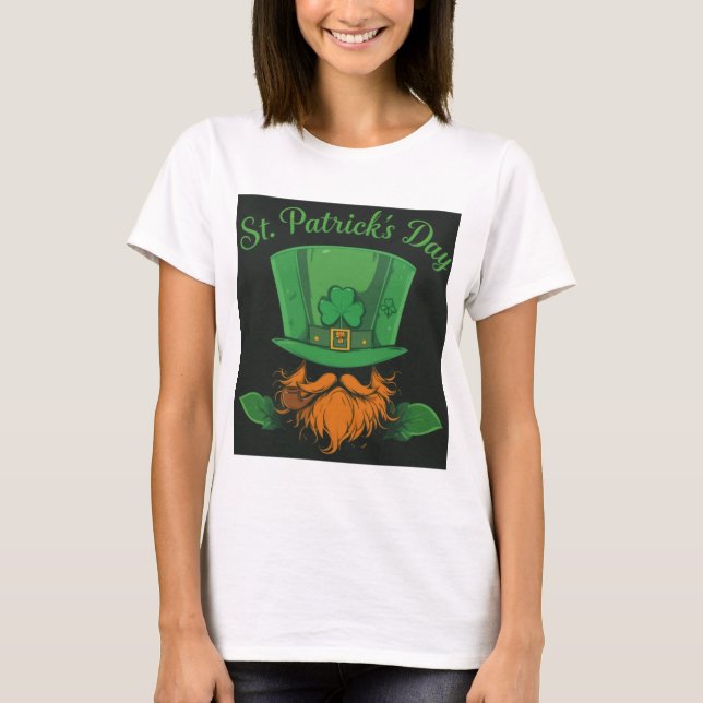 St. Paddy's Day, Patricks dag  T Shirt (Framsida)