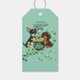St Paddy's day "Pawt of Gold "   Presentetikett