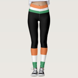 St Paddy's. Irland Flagga. Leggings
