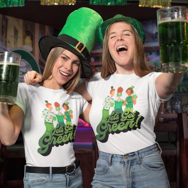 St. paddy's | LYCKLIG ST PATRICK'S DAY T Shirt (Skapare uppladdad)