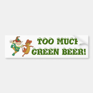 St. Paddy's Odd Couple Bildekal