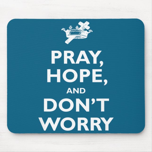 St Padre O Pray Hope And Dont Worry Catholic S  Musmatta (Framsidan)