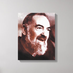 St Padre Pio av Pietrelcina, Canvastryck