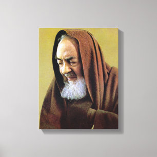 St Padre Pio av Pietrelcina, Canvastryck