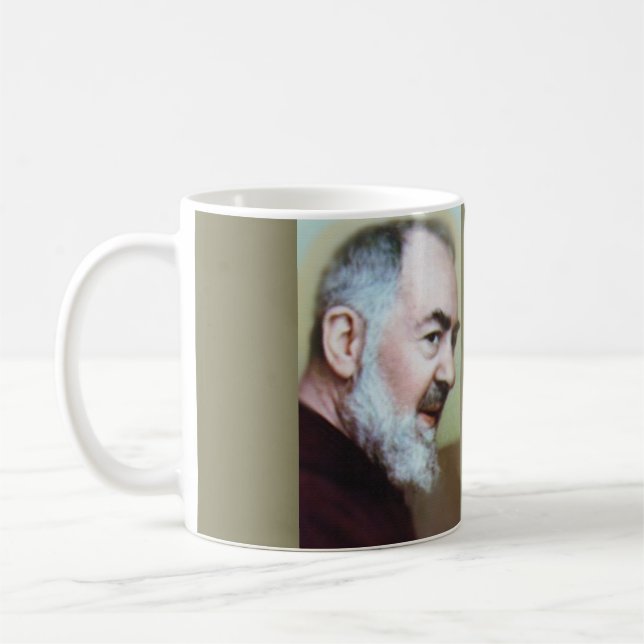 ST. PADRE PIO AV PIETRELCINA KAFFEMUGG (Vänster)