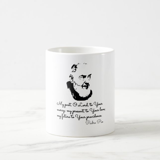 St. Padre Pio Kaffemugg (Center)