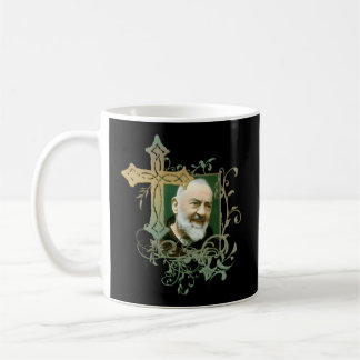 St Padre Pio-katolska Saints Prayer Kor Kaffemugg