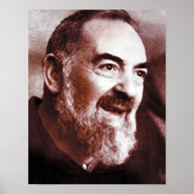 St Padre Pio of Pietrelcina Poster (Framsidan)