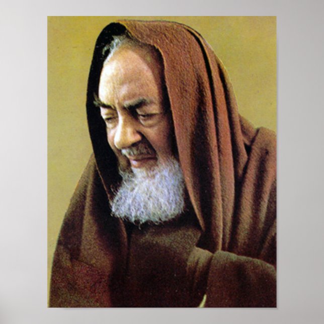 St Padre Pio of Pietrelcina Poster (Framsidan)