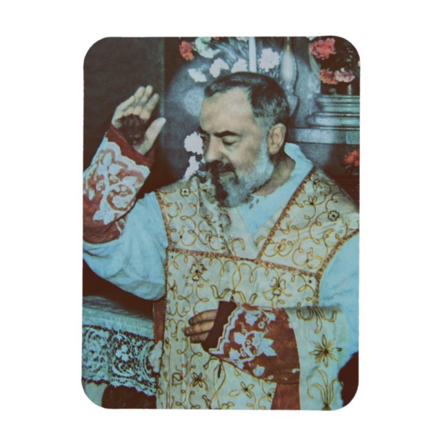 St. Padre Pio of Pietrelcina The Seraphic Priest Magnet (Vertikal)