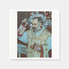 St. Padre Pio of Pietrelcina The Seraphic Priest Pappersservett
