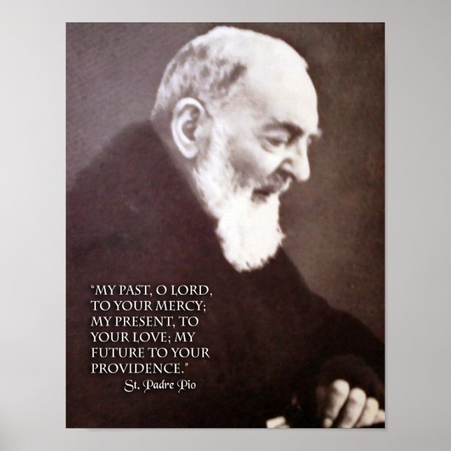St. Padre Pio Poster (Framsidan)