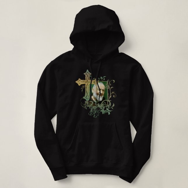St Padre Pio Prayer Kor-katolics-Heligan Saints Vi T Shirt (Design framsida)