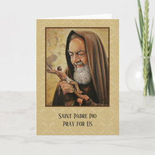 St. Padre Pio Priest & Stigmatist Kort